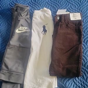 Bundle of 3 - Polo shirt/Nike Jacket/H & M Corduroys.